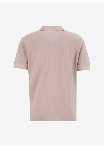 Bej Erkek Polo Yaka Regular Fit Polo T-Shirt Prime