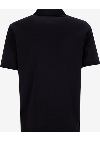 Siyah Erkek Polo T-Shirt Pe_ınterlock