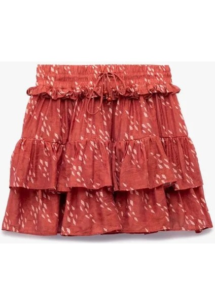 x Melis Agazat Pembe Kadın Regular Fit Etek 5SAK70202EW modelleri