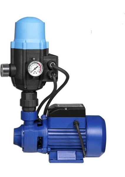 Germany Metal Dişli Paket Hidrofor Otomatik Sistem Su Pompası 0.5hp Tam Bakır Sargı
