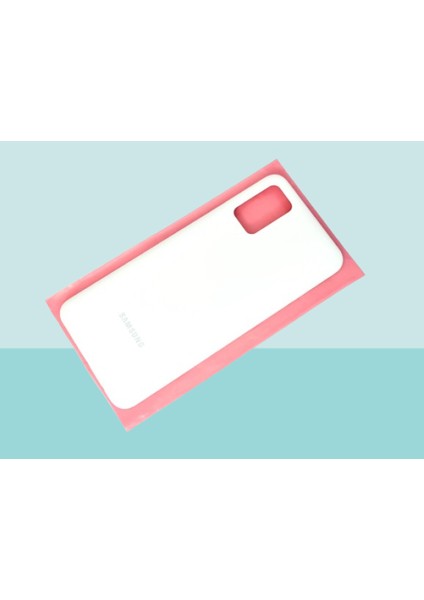 - Samsung Galaxy A03S Sm A037 Full Kasa Arka Kapak Batarya Kapağı - Beyaz