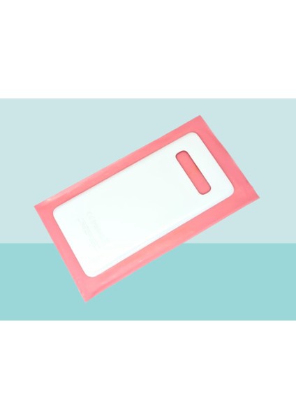 - Samsung Galaxy S10 Arka Kapak Batarya Kapağı - Beyaz