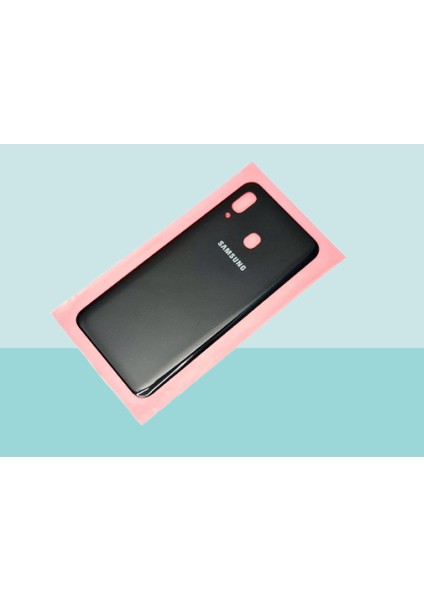 - Samsung Galaxy A30 A305 Arka Kapak Batarya Kapağı - Siyah