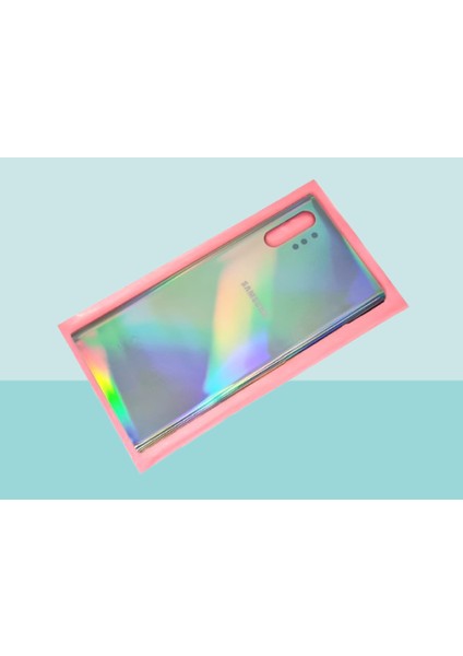 - Samsung Galaxy Note 10 Plus Arka Kapak Batarya Kapağı - Gri