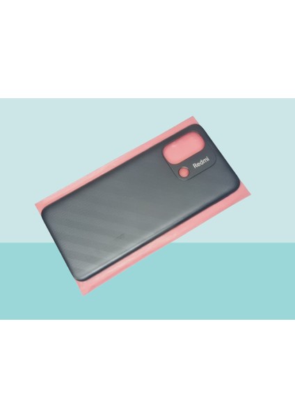 - Xiaomi Redmi 12C Full Kasa Arka Kapak Batarya Kapağı - Siyah