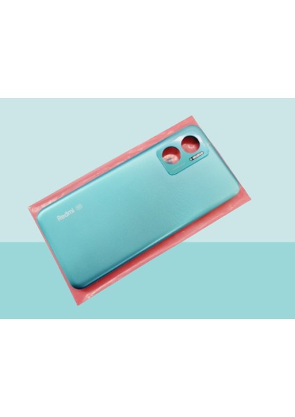 - Xiaomi Redmi Note 11E Full Kasa Arka Kapak Batarya Kapağı - Mavi