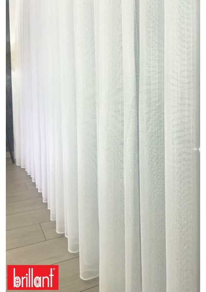 Leora 1/3 Sık Pileli Ütü İstemez Kırışmaz Düz Tül Perde fiyatları