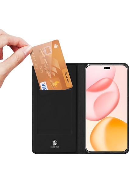 Honor 400 Pro 5g Deri Stand Kapak Kart Tutucu (Yurt Dışından)