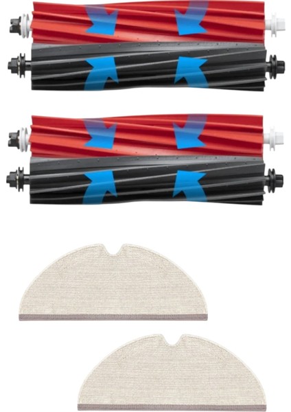 Roborock Q5 Pro / Q5 Pro + (Plus) Robot Süpürge Uyumlu 6'lı Yedek Parça Seti