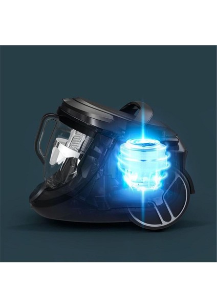 Turbo Başlıklı Sessiz Silence Force Cyclonic Effitech Animal Toz Torbasız Elektrikli Süpürge 900W
