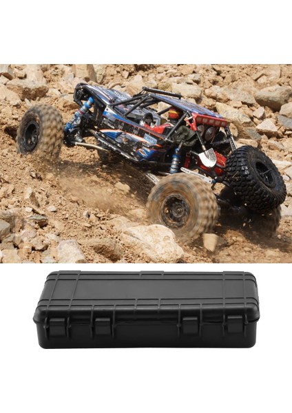 3 Adet Plastik Rc Araba Saklama Kutusu Dekorasyon Aracı Traxxas Trx4 Eksenel SCX10 90046 D90 1/10 Rc Paletli Aksesuarları Siyah (Yurt Dışından) indirimleri