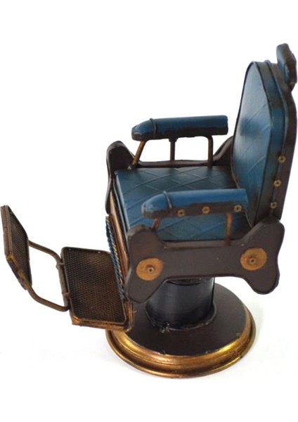 Demir Modeli Süslemeleri Yaratıcı El Sanatları Berber Koltuğu Mikro Metal Dekorasyon Yaratıcı Ev Mobilyaları Teneke (Yurt Dışından)