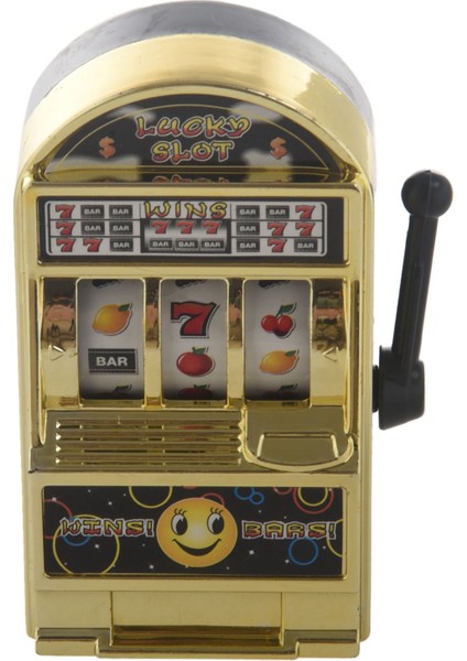 Mini Casino Jackpot Meyve Slot Makinesi Para Kutusu Oyunu Oyuncak Çocuklar Için Yetişkin Dekompresyon Oyuncakları Slot Makinesi Oyuncak Altın (Yurt Dışından)