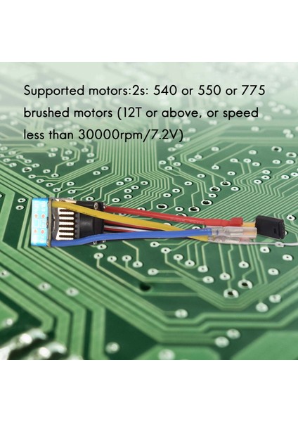 480A Fırçalı Esc Tek Motorlu Soğutma Fanı Su Geçirmez 2-4s 3 Mod 5V/3A Rc Arabalar Için Bec (Yurt Dışından) fırsatları