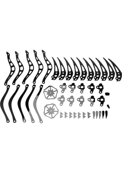 Dört Eksenli Akrilik Manipülatör Drone Geliştirilmiş Pençe Drone Mantis Pençe Robot Kol Kanca Drone Yükseltme Kapmak Kiti (Yurt Dışından) modelleri