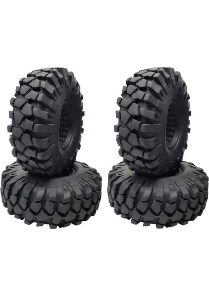 Adet 1.9 Inç Lastik Lastik 1.9 Tekerlek Lastikleri 108X40MM 1/10 Rc Paletli Traxxas Trx4 Eksenel SCX10 Iıı AXI03007 90046 (Yurt Dışından)