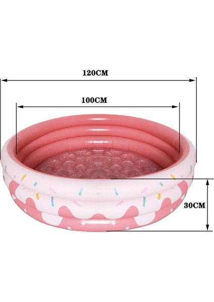 Çocuk Havuzu Şişme Mavi Havuz Bebekler Için Mükemmel Küçük Çocuklar Çocuklar Çocuklar Hatta Küçük ve Orta Boy Köpekler ve Evcil Hayvanlar B (Yurt Dışından) fırsatları