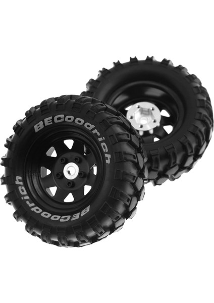 93MM Metal 1.9 Inç Beadlock Jant Lastik Lastik Seti 1/10 Rc Paletli Araba Traxxas, Üçgen Delik 12MM Adaptör, Beyaz (Yurt Dışından) indirimleri