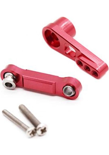 25 T Servo Kol Boynuz Servo Çekme Çubuğu Wltoys A959 A959-B A949 A969 A979 Rc Araba Yükseltme Parçaları Aksesuarları, Kırmızı (Yurt Dışından)