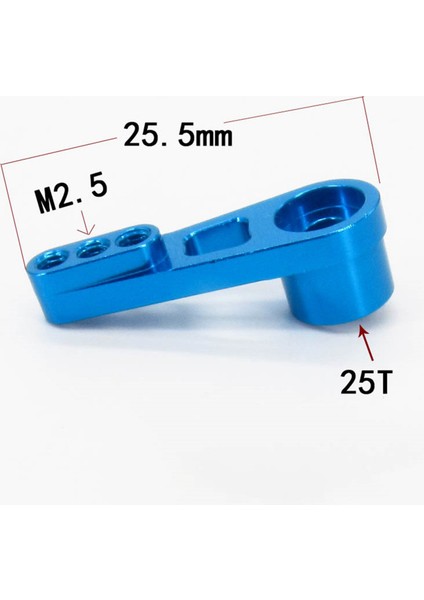 25 T Servo Kol Boynuz Servo Çekme Çubuğu Wltoys A959 A959-B A949 A969 A979 Rc Araba Yükseltme Parçaları Aksesuarları, Kırmızı (Yurt Dışından) modelleri