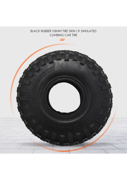 4 Adet 118MM 1.9 Kauçuk Lastikler Lastikler Tekerlek 1/10 Rc Paletli Araba Eksenel SCX10 90046 AXI03007 Traxxas Trx4 D90 Tamiya CC01 (Yurt Dışından) fırsatları