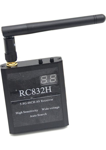 RC832H 5.8g 48CH Video Alıcısı 12 V Otomatik Kanal Arama Için TS832 TS5823 TS5828 Rc Uçak Helikopter Fpv Drone (Yurt Dışından)