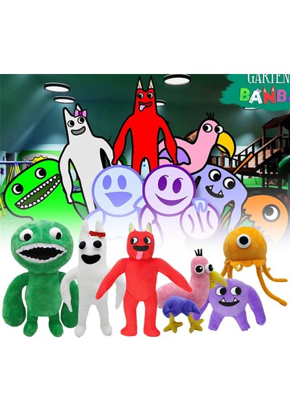 Banban Yeni Garten Peluş Oyun Animasyon Çevreleyen Oyuncaklar Çocuk Çocuk Doğum Günü Peluş Hediyeler, Pembe (Yurt Dışından)