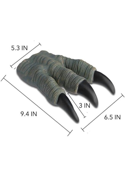 Dinozor Pençeleri Oyuncaklar Gerçekçi Dinozor Velociraptor Pençeleri Oyuncaklar Yetişkin Çocuklar Için Cosplay Dinozor Parti Malzemeleri (Yurt Dışından) indirimleri