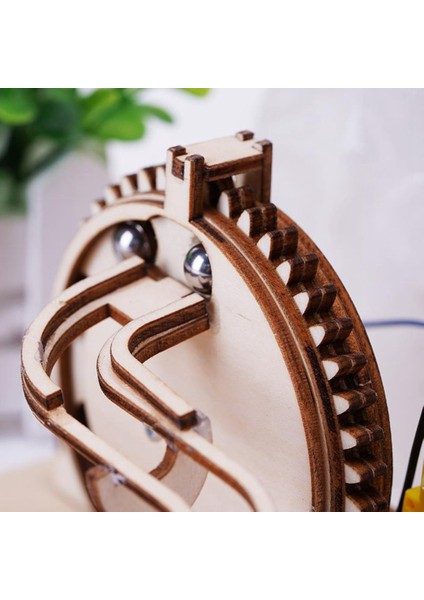 Çocuk Dıy Çift Amaçlı 3D Bulmaca Bulmaca Parça Topu Ahşap Yapboz (Yurt Dışından) fırsatları