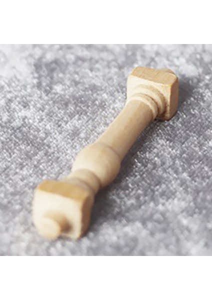 12 Adet Dıy Mil Korkuluk Dikmeleri Ahşap Dollhouse Minyatür 1/12 Ölçekli Merdiven Korkuluk Dekorasyon Oyuncaklar (Yurt Dışından) indirimleri