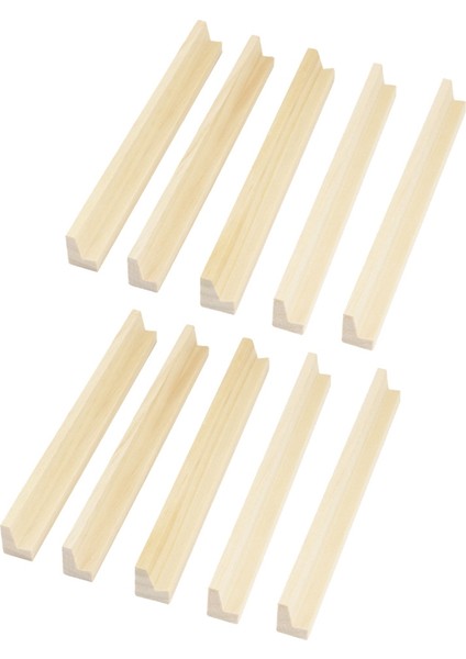 10 Parça Ahşap Domino Rafı Domino Kiremit Rafı Ahşap Domino Rafı Depolama Tepsisi Meksika Tren Için Ahşap Raf, 19 cm Uzun (Yurt Dışından)