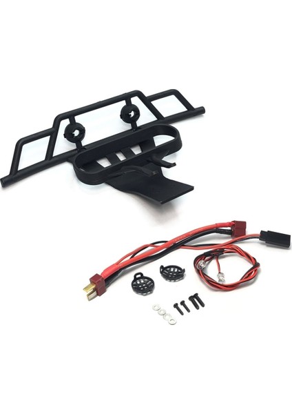 Ön Tampon LED Işık Ile Wltoys 144001 144010 124007 124017 124019 Rc Araba Yükseltmeler Dekorasyon Parçaları (Yurt Dışından)