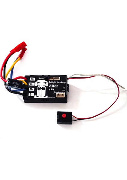 Rc Araba 2.4g Esc Yardımcı Gyro Ile Sg 1603 Sg 1604 SG1603 SG1604 UD1601 UD1602 1/16 Rc Araba Yedek Parça Aksesuarları (Yurt Dışından)