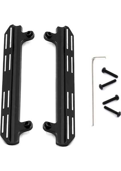 Xıaomı Suzuki Jımny Için Metal Yan Pedal Kaydırıcılar Rc Araba Yükseltme Aksesuarları 1/16 Rc Paletli Araba Parçaları, Siyah (Yurt Dışından)
