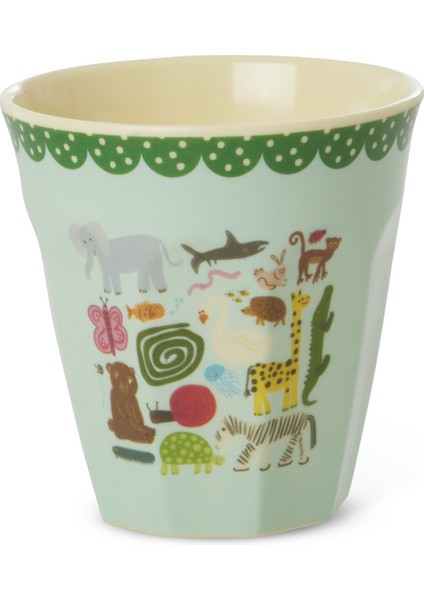 Melamin Bardak Yeşil Vahşi Yaşam 250 ml