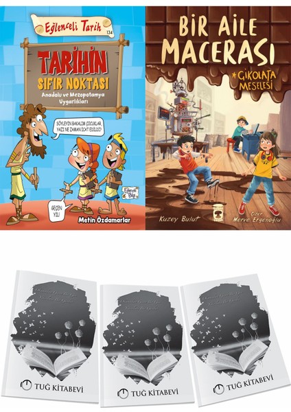 Tarihin Sıfır Noktası Anadolu ve Mezopotamya Uygarlıkları ve Bir Aile Macerası Çikolata Meselesi + Hediyeli