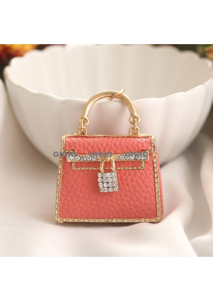 Gıoıo Yeni Moda Metal Çanta Çekicilik Içi Boş Karikatür Metal Anahtarlık Dıy Yaratıcı Okul Çantası Çekicilik (Yurt Dışından)