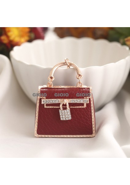 Gıoıo Yeni Moda Metal Çanta Çekicilik Içi Boş Karikatür Metal Anahtarlık Dıy Yaratıcı Okul Çantası Çekicilik (Yurt Dışından)