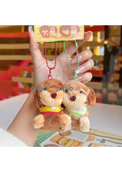 Gıoıo Yeni Eğlenceli Bulmaca Animasyon Dıy Anahtarlık Kolye Yaratıcı Zarif Sevimli Evcil Hayvan Sırt Çantası Kolye Hediye (Yurt Dışından)