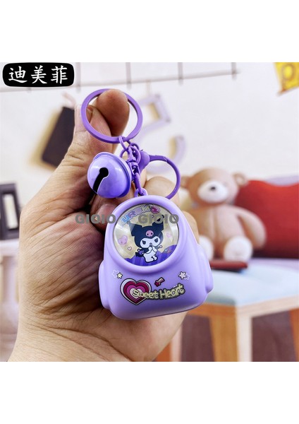 Gıoıo Yeni Eğlenceli Bulmaca Animasyon Dıy Anahtarlık Kolye Yaratıcı Zarif Sevimli Evcil Hayvan Sırt Çantası Kolye Hediye (Yurt Dışından)