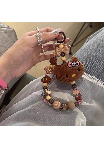 Yeni Döngüsel Çizgi Film Anahtarlık Sevimli Kunduz Arı Bebek Çantası Kolye Araba Anahtarlık Aksesuarları (Yurt Dışından)