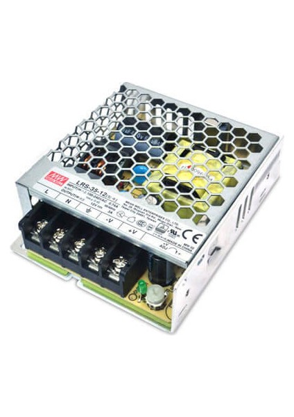 LRS-035-12 35W 12V Dc Dın Ray Montaj