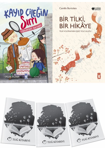 Kayıp Çileğin Sırrı ve Bir Tilki Bir Hikaye + Hediyeli