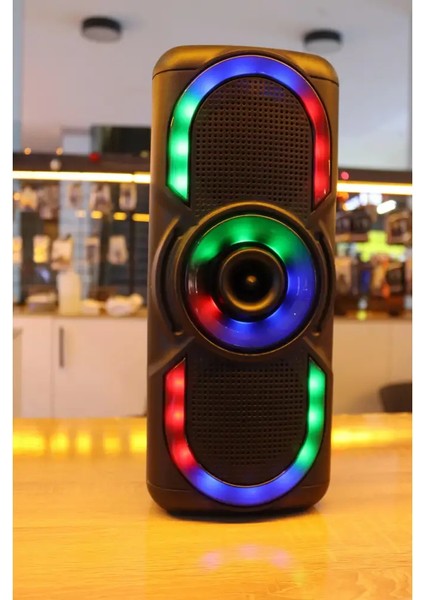 Forefo Kablosuz Kareoke Bluetooth Hoparlör 10 Watt Çoklu Giriş Ses Aygıtı Fe-335 fiyatları