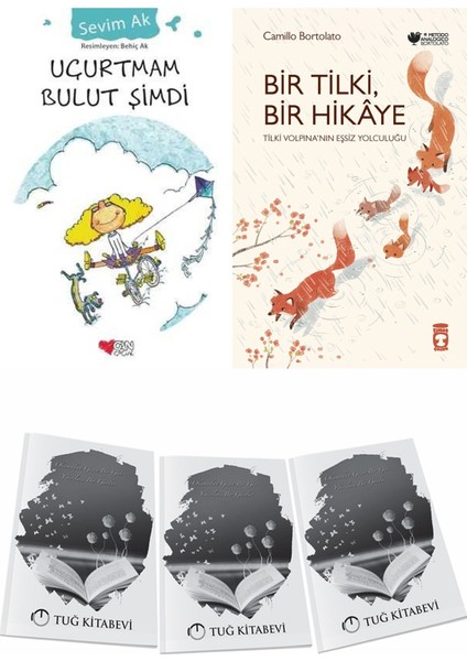 Uçurtmam Bulut Şimdi ve Bir Tilki Bir Hikaye + Hediyeli