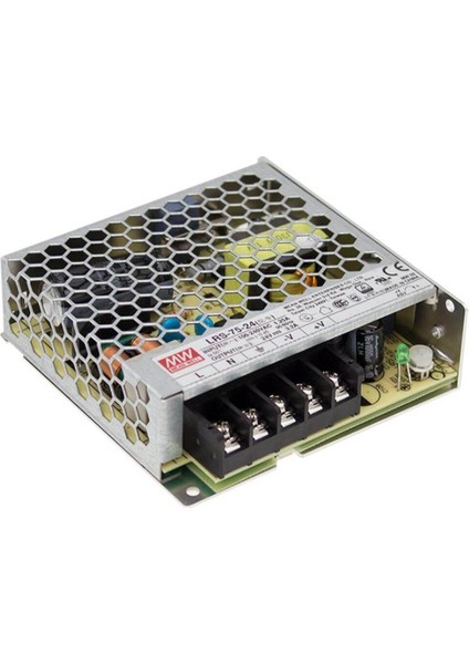 LRS-075-24 75W 24V Dc Dın Ray Montaj