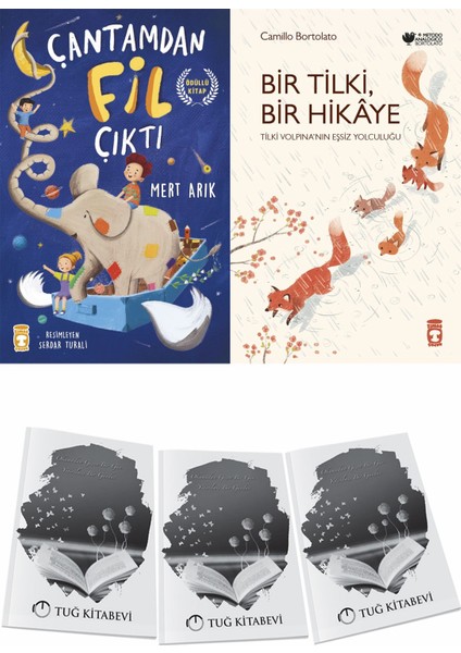 Çantamdan Fil Çıktı ve Bir Tilki Bir Hikaye + Hediyeli