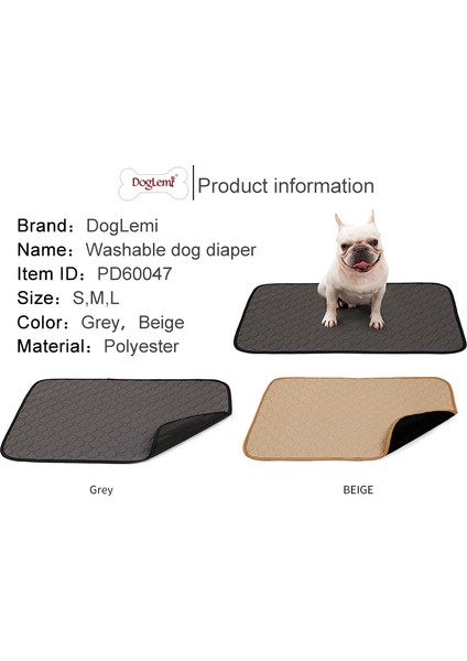 No.4 Tarzı 35X45CM Köpek Kedi Bezi Mat Idrar Emici Çevre Koruma Bezi Mat Su Geçirmez Yeniden Kullanılabilir Eğitim Ped Köpek Araba Koltuğu Kapağı Köpek Yatağı (Yurt Dışından) modelleri