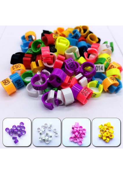 Ben Stil Tavuk Güvercin Ayak Halkası Ayarlanabilir Boyut Kümes Ayak Dijital Etiket Tokası Yüzük Plastik Ördek Kaz Kuş Malzemeleri (Yurt Dışından) fiyatları