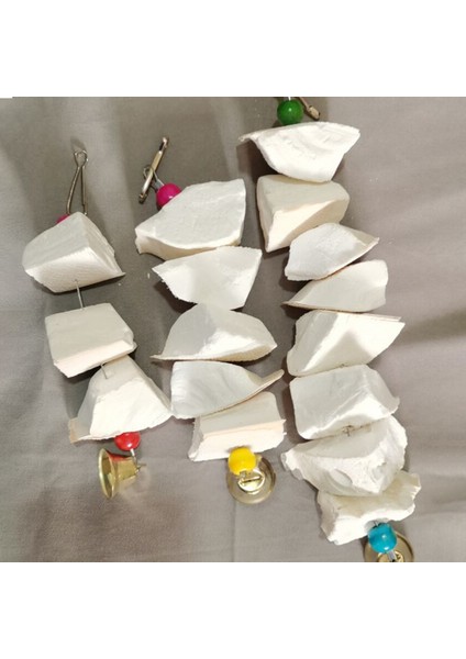 9-12CM Tarzı Muhabbet Kuşu Kalsiyum Takviyeleri Çiğneme Tünek Kemik Kafes Yiyeceği Süsleme Evcil Hayvan Malzemeleri Muhabbet Kuşu Eğitimi (Yurt Dışından) fırsatları